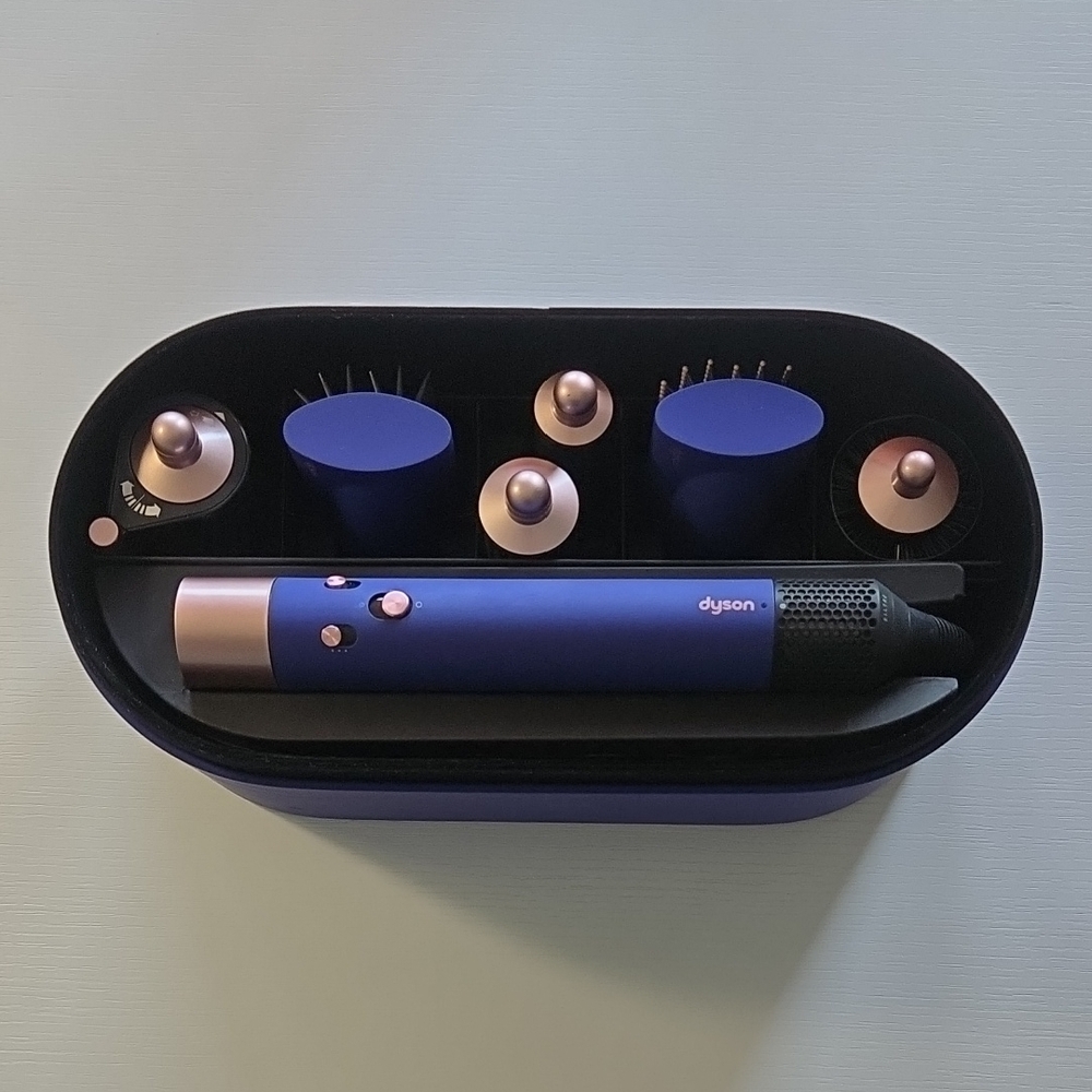 Dyson Blue and Gold Hair Styling Set